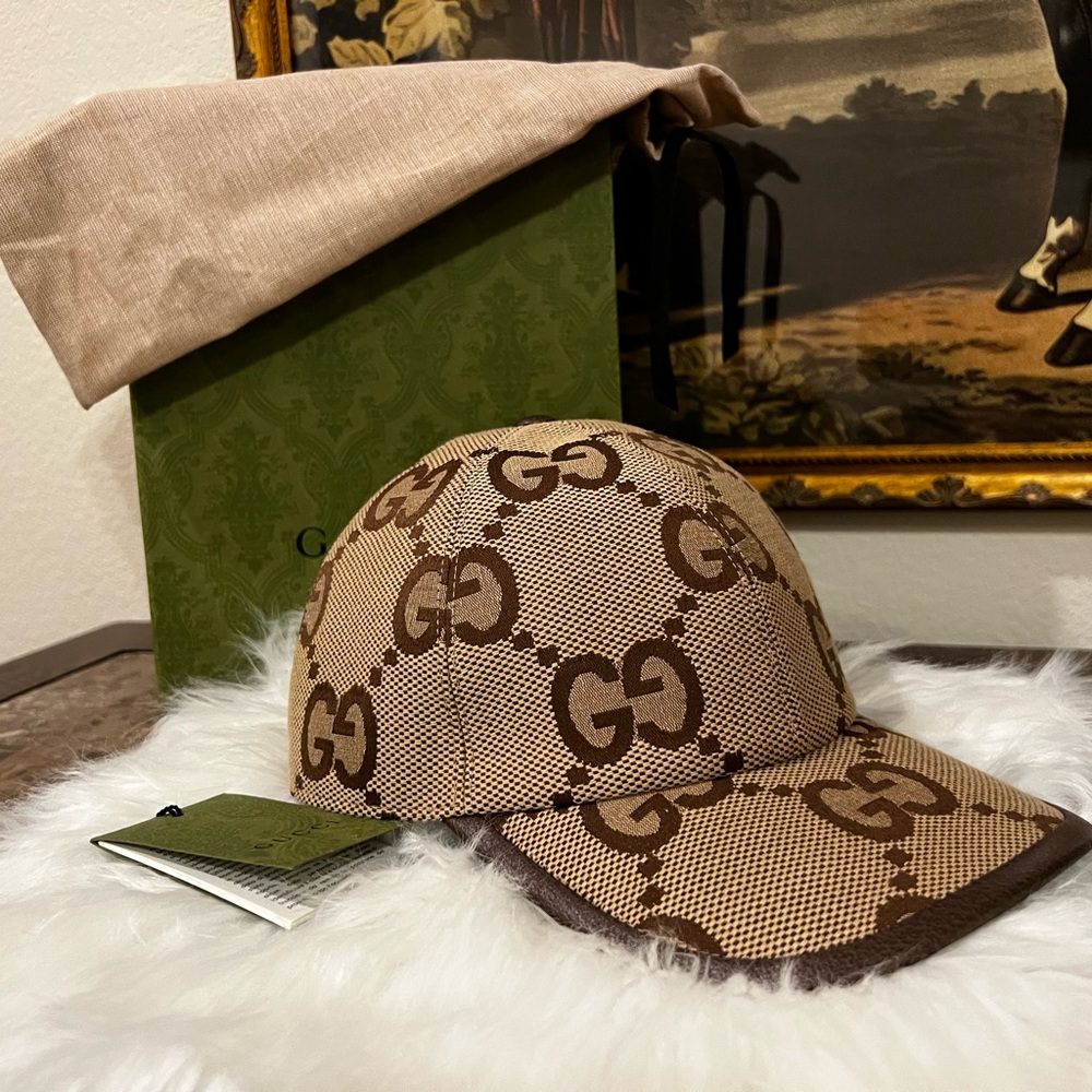 Gucci Jumbo GG Canvas Baseball Cap